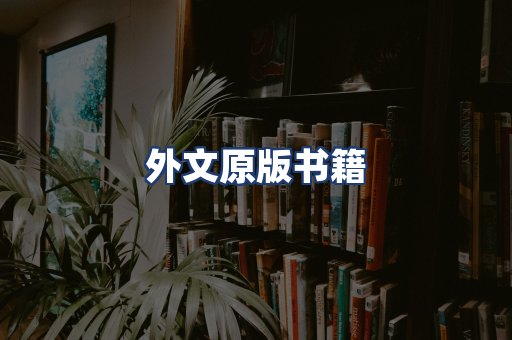 外文原版书籍
